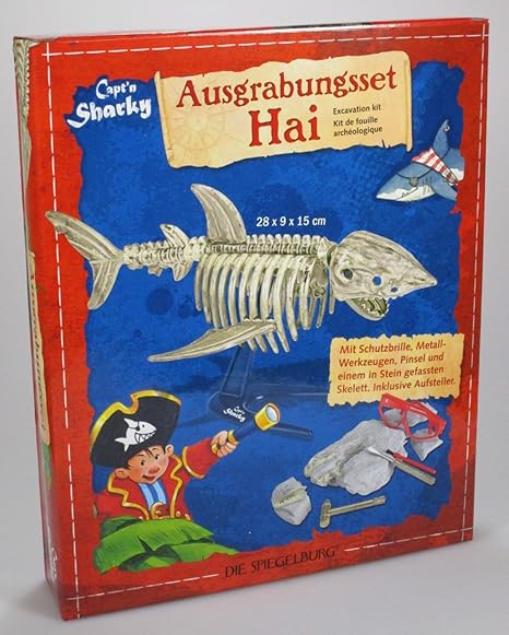 Ausgrabungsset Hai Capt'n Sharky