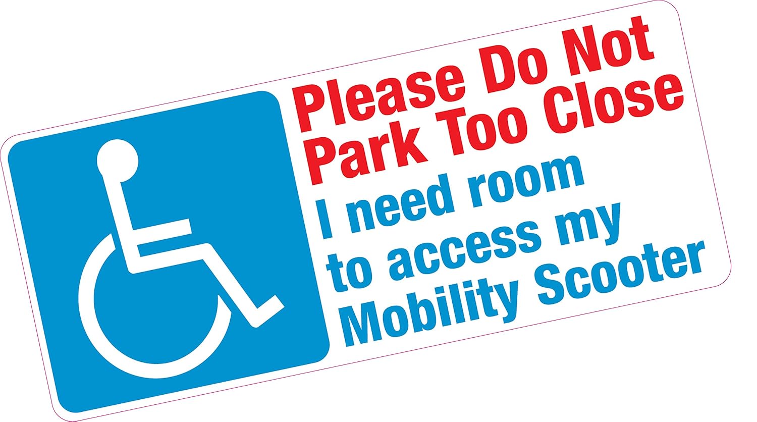 Disabled access. Disabled access