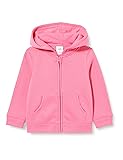 Amazon Essentials Toddler Girls' Fleece Zip-Up