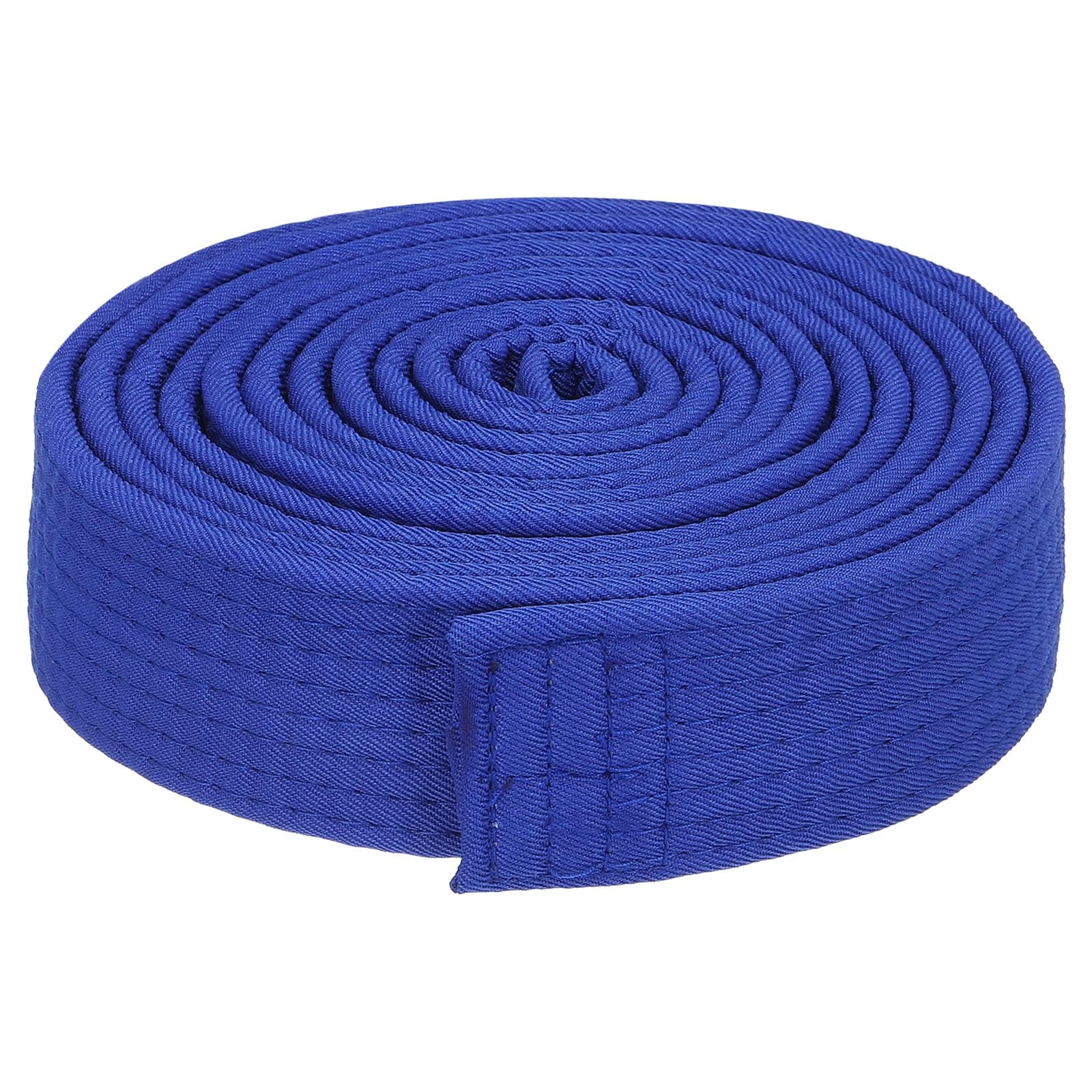 PATIKIL Taekwondo Colored Ranking Belt 1.5" x9.2Ft 2.8m, Polyester Martial Arts Judo Karate Belt for Coach Teaching Practice, Blue