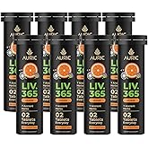 Auric Herbal Liver Support Supplement | Milk Thistle (Silymarin), Turmeric, Garlic, Ginger for Liver Health Advanced Detox & Cleansing Formula for Active Liver | 160 Tablets | Plant Based Gluten-Free