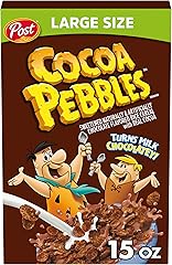 Post Cocoa Pebbles Cereal, 15 Oz