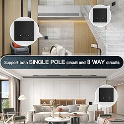 MOES 2nd Generation WiFi Smart Light Switch, 3 Way