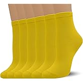 AzWeiler Unisex Colorful Ankle Crew Sock Quarter Cotton Skateboard Sock