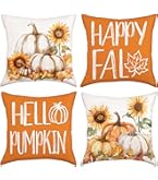 ULOVE LOVE YOURSELF - Fundas De Almohada De Calabaza De Cosecha De Otoño De 20 X 20