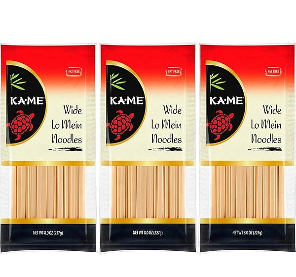 KA-ME CHINESE LO MEIN NOODLES, LOW FAT, 8OZ...