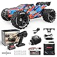 BEZGAR HP141 Fast RC Cars for Adults - Max 50MPH Brushless RC Car, RC Trucks 4x4 Offroad Waterproof, 1:14 Scale RC Monster Trucks, Hobby Off Road RC Electric Car, Remote Control Cars for Adults