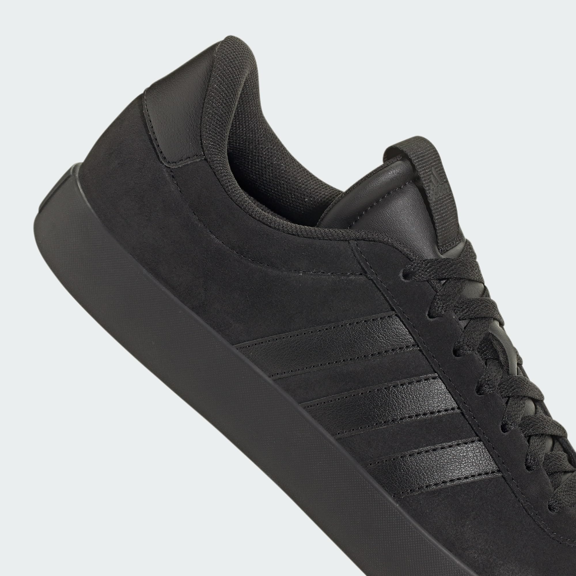 adidas Herren VL Court 3.0 Shoes, Core Black/Core Black/Core Black, 43 1/3 EU 9