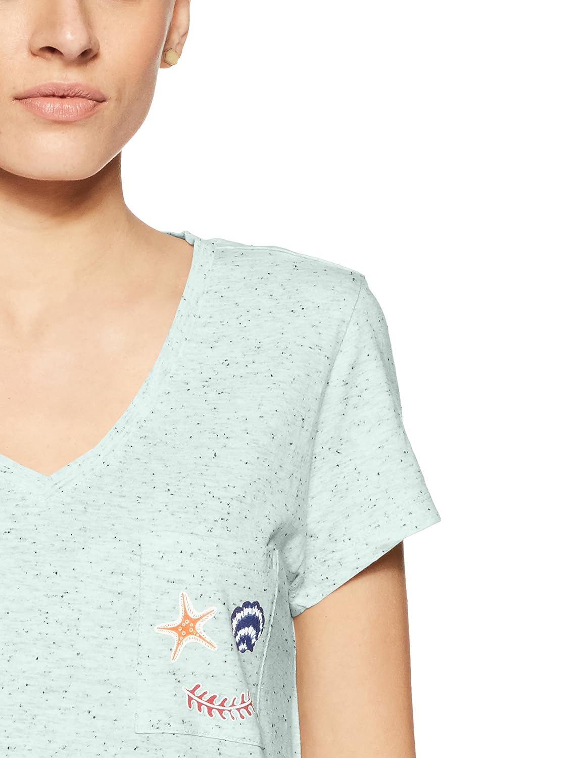 symbol amazon brand women's regular fit t-shirt
