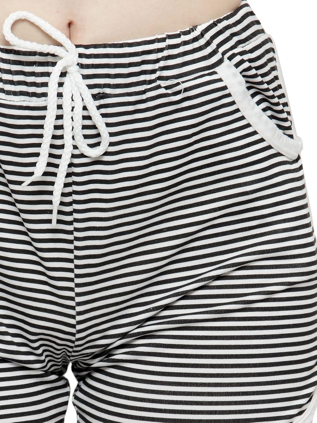 n-gal women white printed nightwear top and shorts loungewear set-nayn33-white