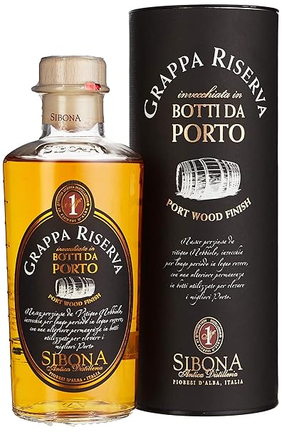 Sibona aged in Port Wood Grappa (1 x 0.5 l)