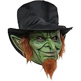 Ghoulish Productions Mad Goblin Latex Mask Halloween Party Adult