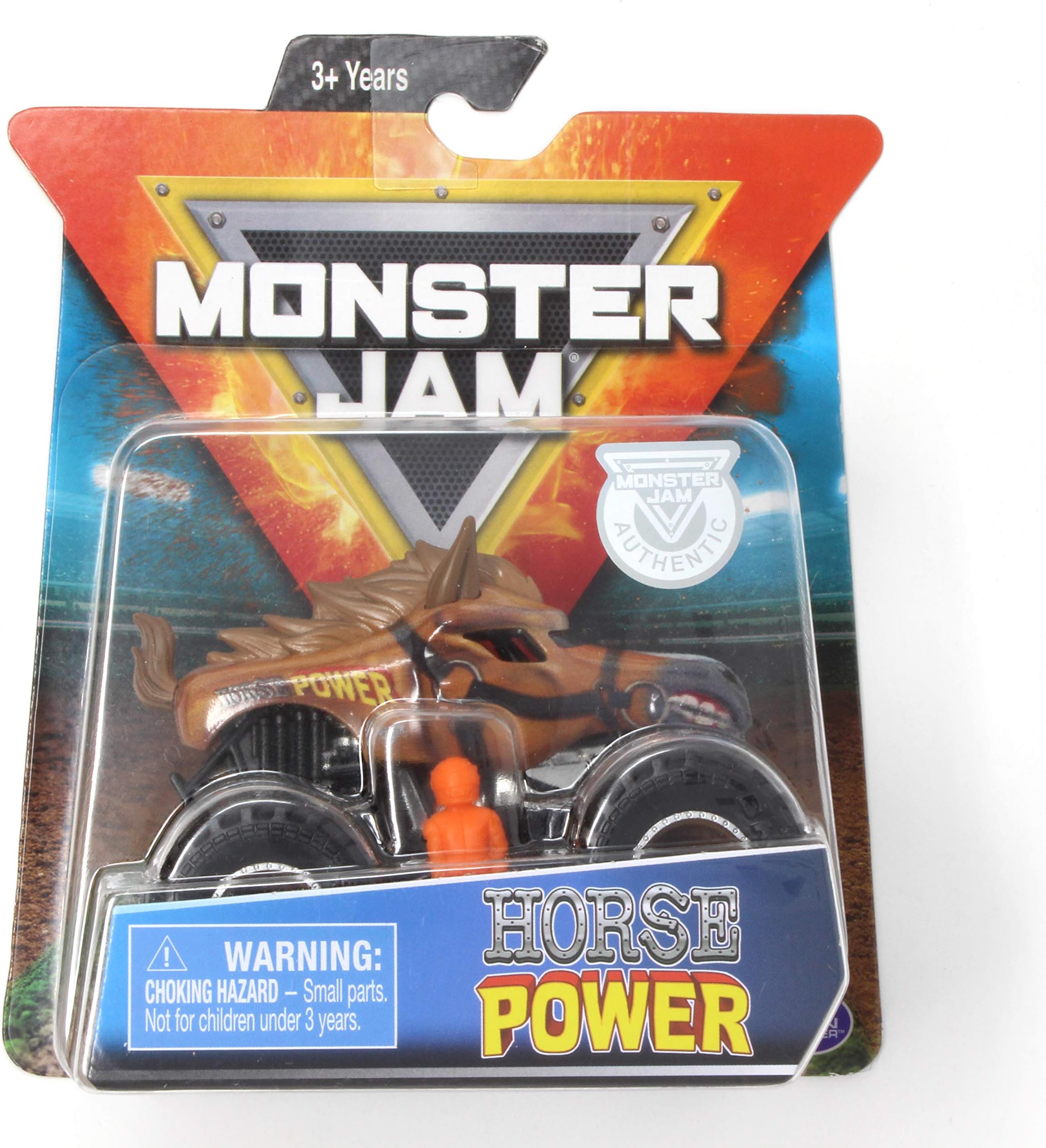 MJ 1:64 Horse Power with Figure and Poster
