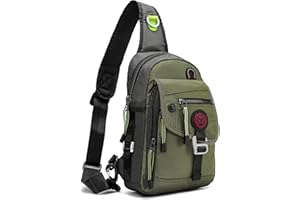 NICGID Sling Bag Chest Shoulder Backpack Crossbody Bags for iPad Tablet Outdoor Hiking Men Women