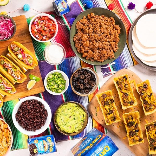 ORTEGA FIESTA FLATS, FLAT BOTTOM TACO SHELLS, 12 COUNT