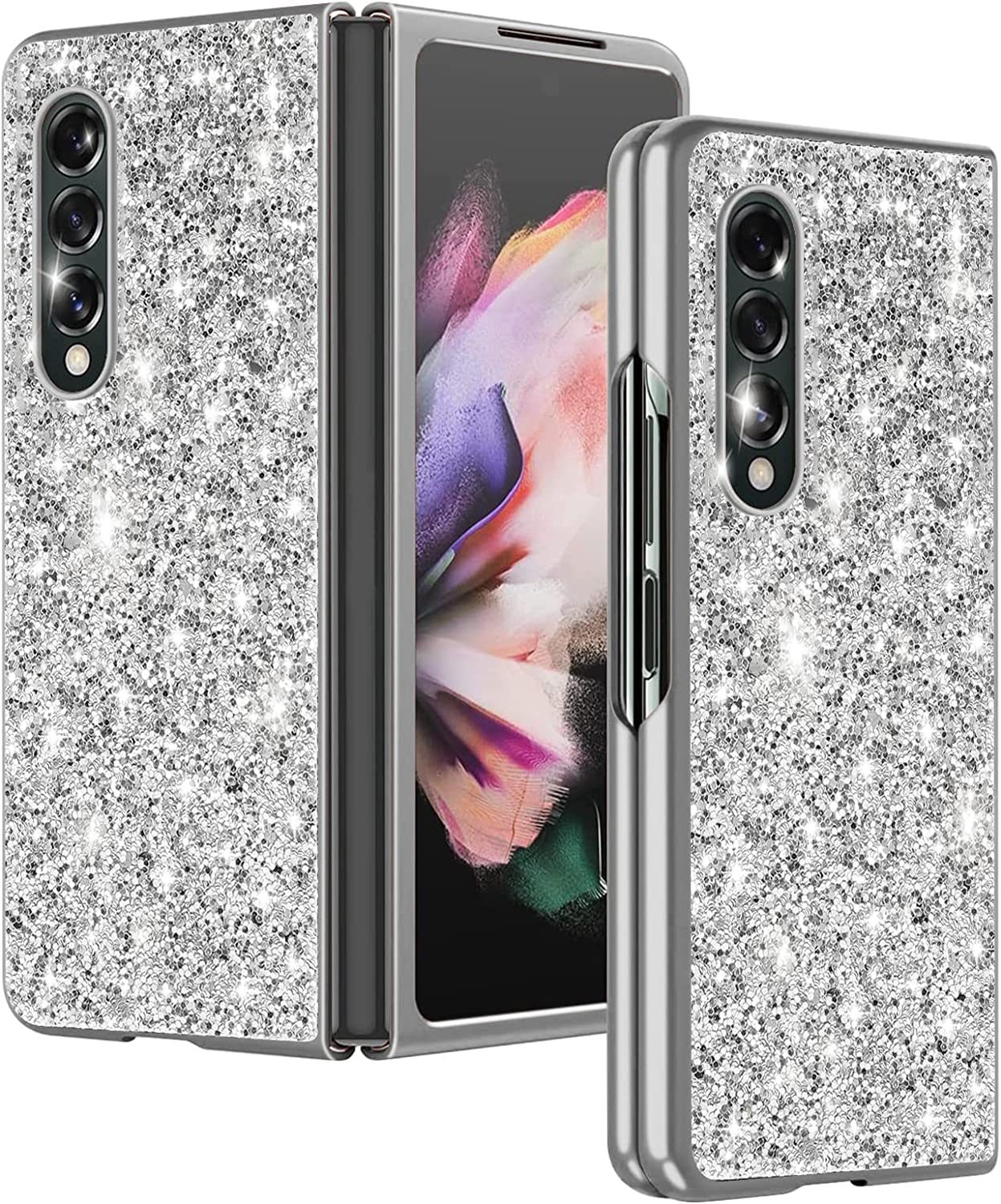 Z Fold 3 Glitter Case for Samsung Galaxy Z Fold3 5G