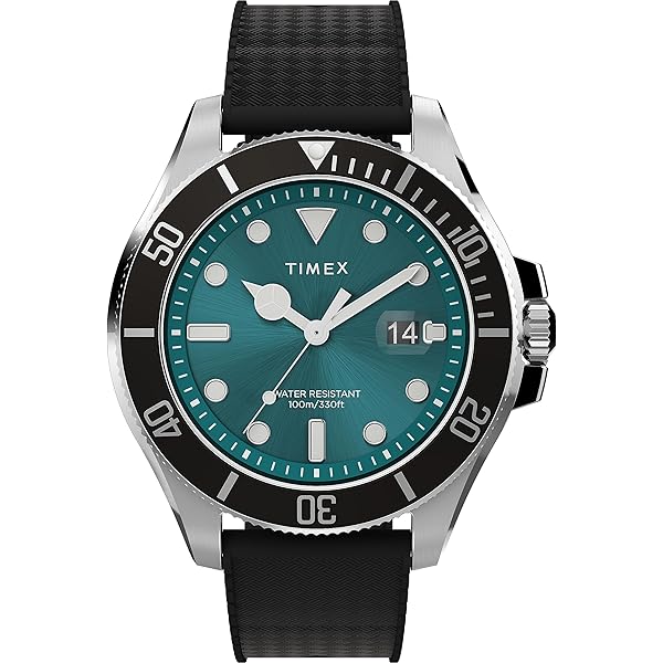 Amazon.com: Timex Men's Deep Water 44mm Watch - Black Strap Black