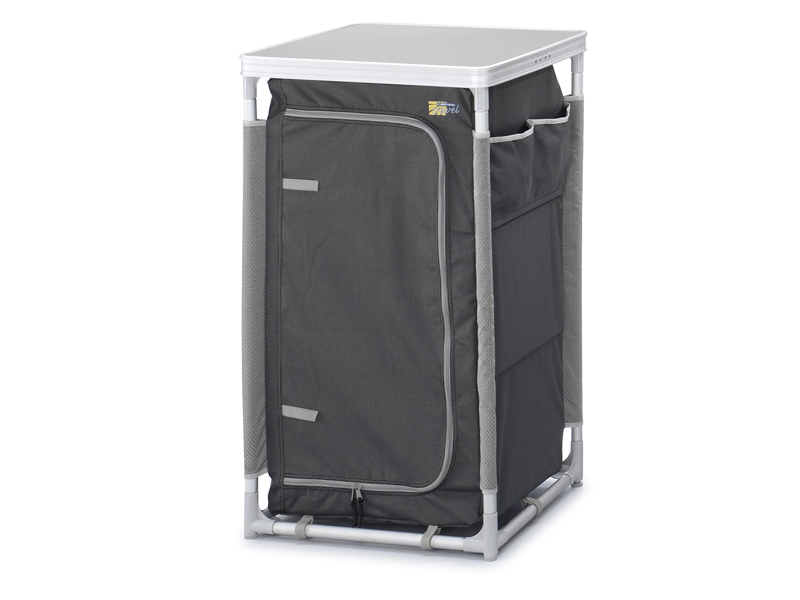 Armoire de camping Campart Travel CU-0719 Nice – Trois compartiments – Armature en aluminium
