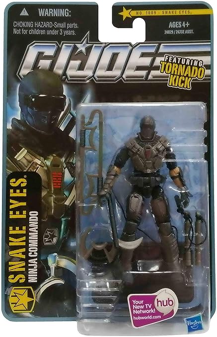 Amazon Com G I Joe Pursuit Of Cobra Poc Snake Eyes Ninja