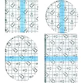 Nuanchu 48 Pieces Transparent Adhesive Bandage Waterproof Adhesive Skin Dressing Tape Transparent Film Dressing Bandages Clear Cover up Tape Retention Waterproof Cover for Swimming