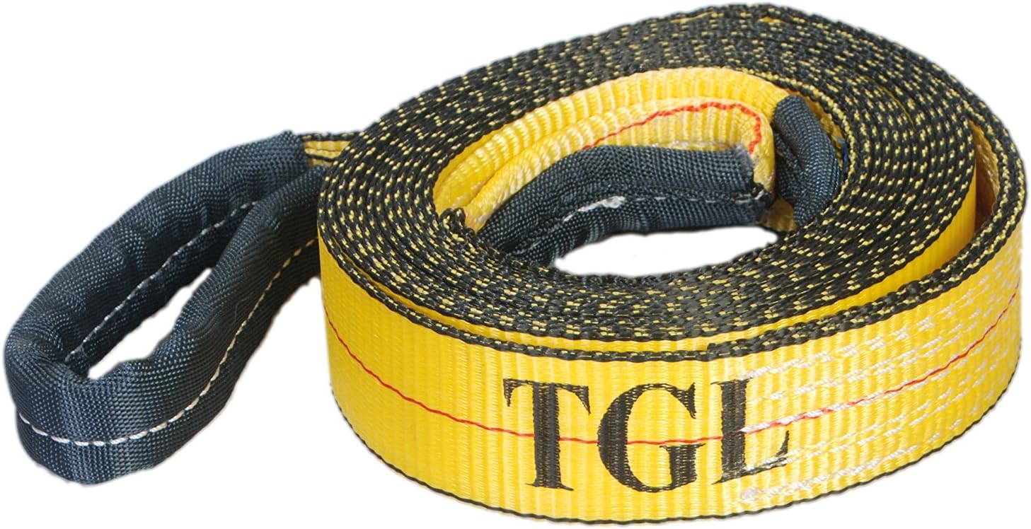 TGL Tow Strap with Reinforced Loops