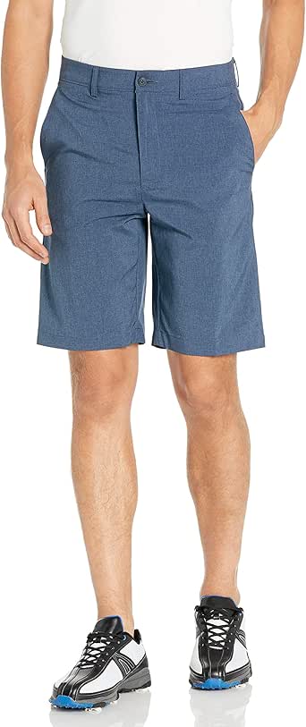 Amazon.com: PGA TOUR Men's Flat Front Heather Golf Short with Active Waistband: Clothing