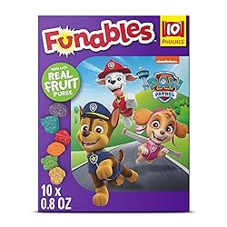 Funables Fruity Snacks, PAW Patrol, Assorted