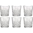 Bormioli Rocco Bartender 13.25 oz. Este Double Old Fashioned DOF Drinking Glasses, Clear, Set of 6