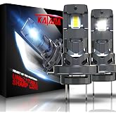 Katana H7 Bulbs, No Adapter Required 1:1 Size 400% Brightness 6500K of 2 | 32 Chips Per Pair, Turbo Cooling Fan, 50,000H+ Lifespan