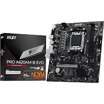 MSI PRO A620AM-B EVO ProSeries Motherboard (AMD 9000/8000/7000