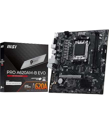 Amazon.com: MSI PRO A620M-E ProSeries Motherboard (AMD 9000/8000