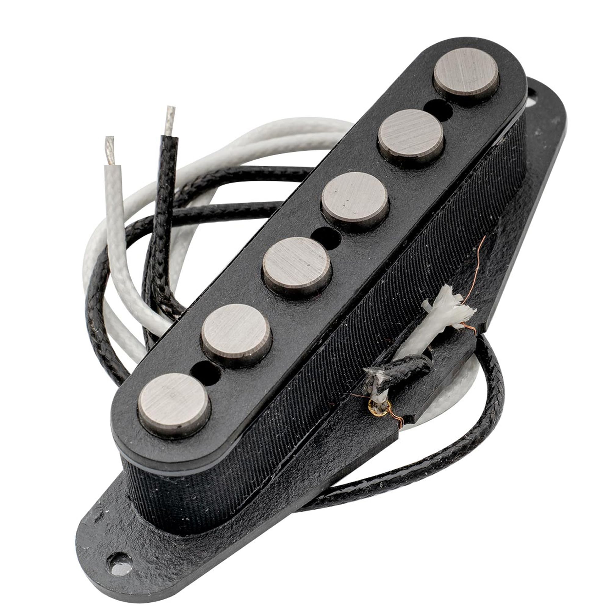 Artec TFA65 Alnico 5 Big Pole Piece Neck Pickup 8K for Tele Style Electric Guitar, Black