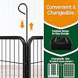 Yaheetech Lightweight Dog Playpen 16 Panels 80cm Fence Exercise Pen Portable view 8