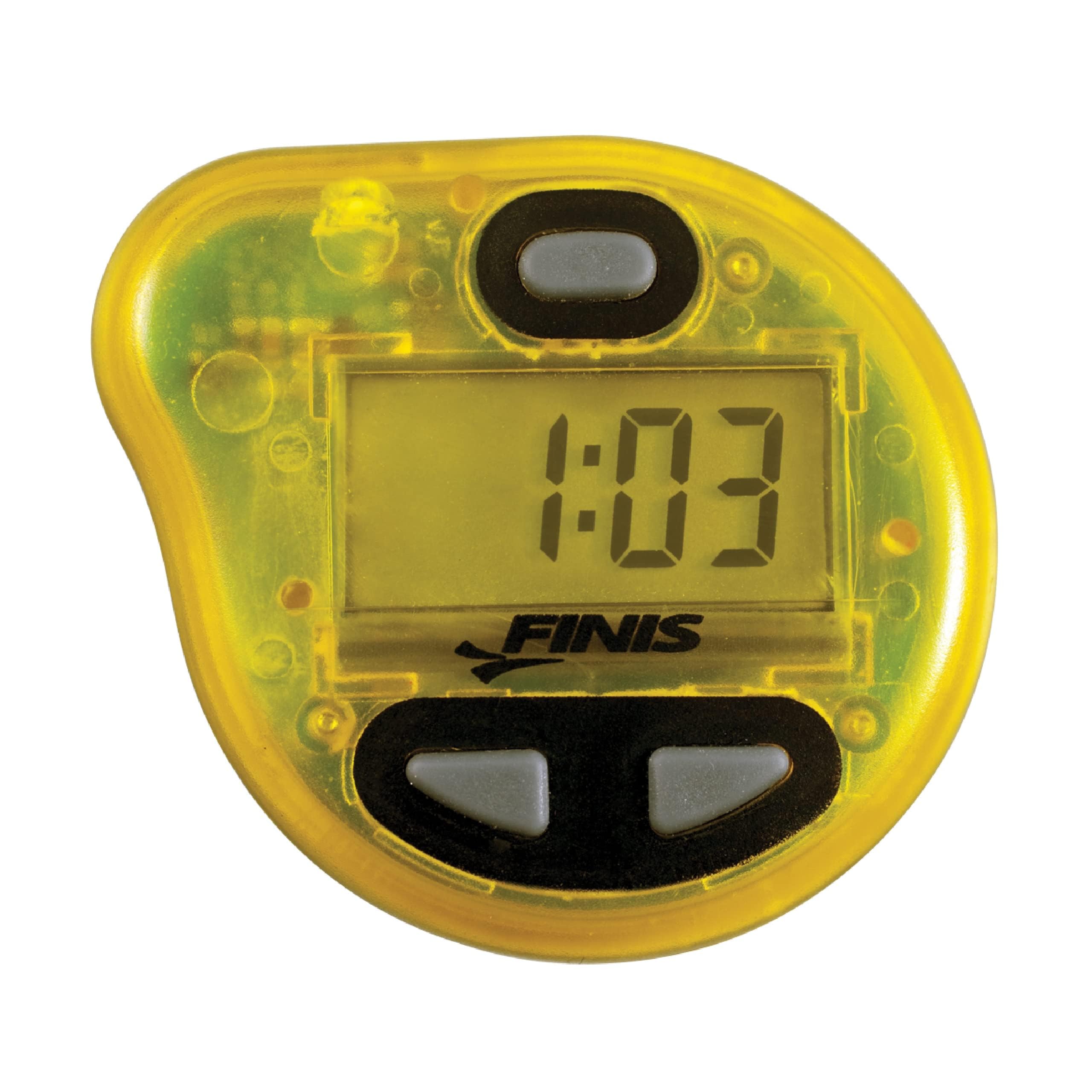FINIS Tempo Trainer Pro - Swim Training Equipment to Improve Pace - Waterproof Swim Gear for Pool Accessories - Small, Yellow/Black