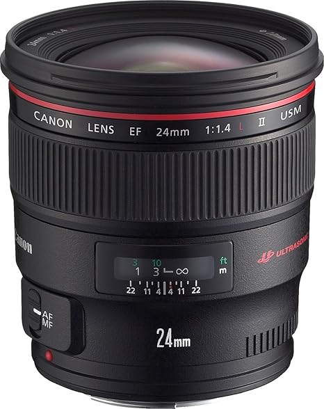 Canon EF 24mm 1:1,4 L II USM Objektiv (77 mm Filtergewinde)