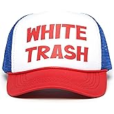 Funky Junque Premium Mesh Snapback Trucker Hat - Stylish Comfort for All - Patriotic, Humor & More