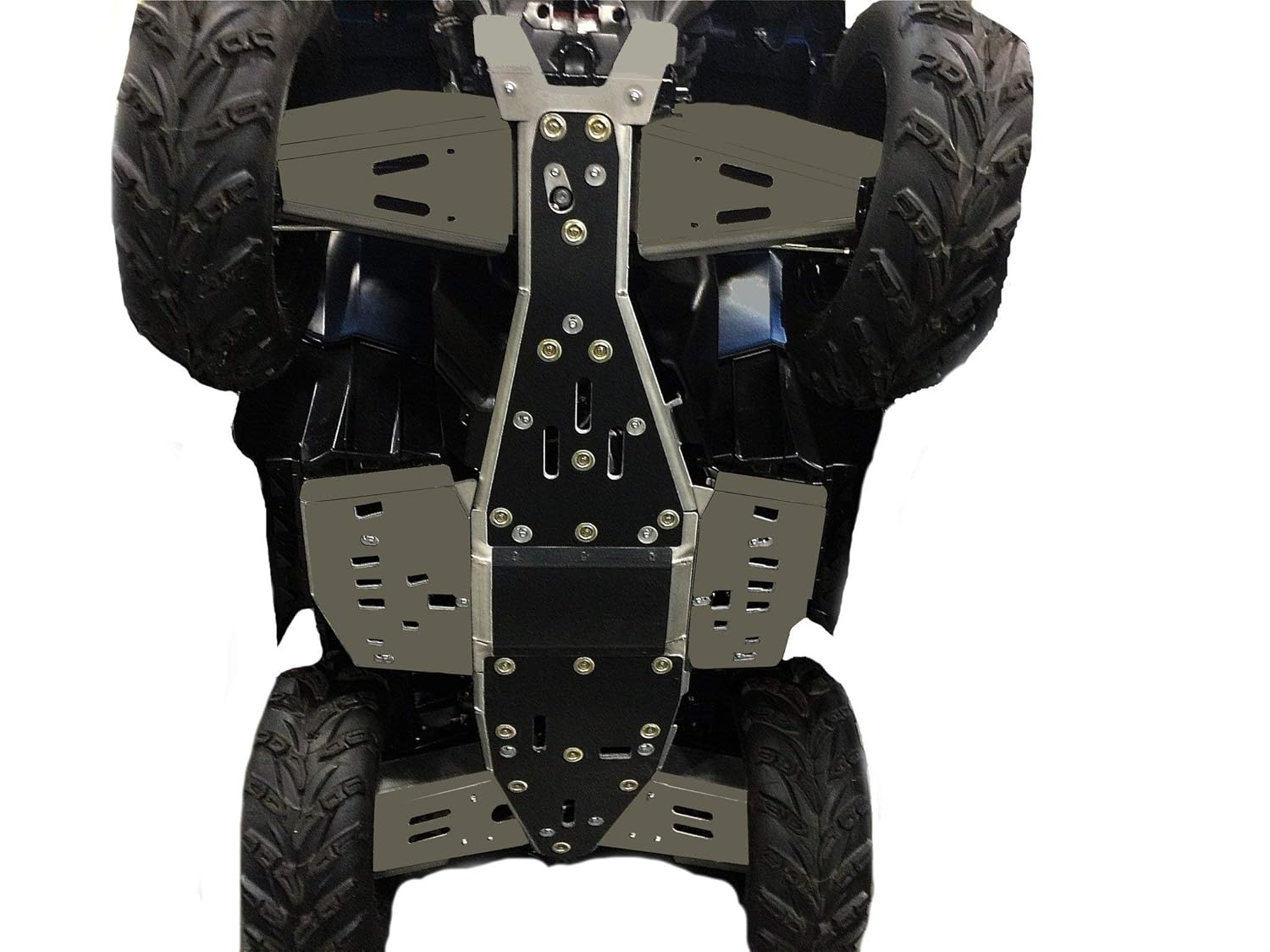 13 18 Polaris Scrambler 1000 2 Piece Full Frame Aluminum Skid Plate By Ricochet 769 Exterior Accessories Automotive Brilliantpala Org