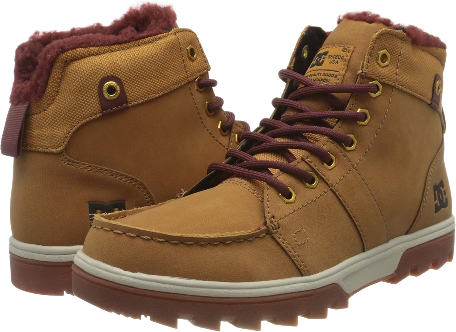 DC Shoes DCSHI Sherpa Winter Boots for Men Woodland Bottes de Neige