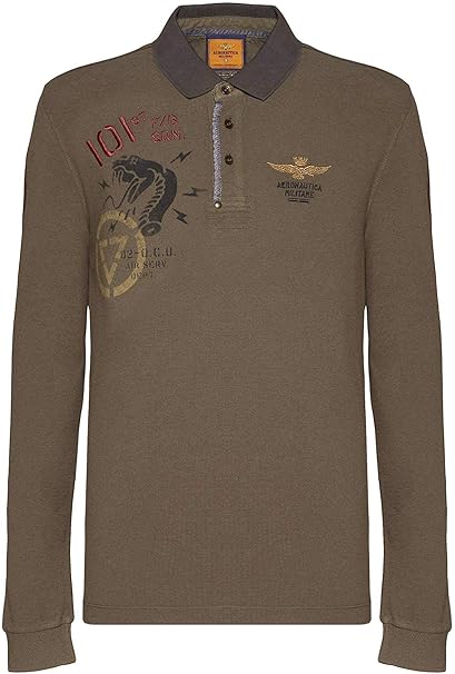polo manica lunga aeronautica militare