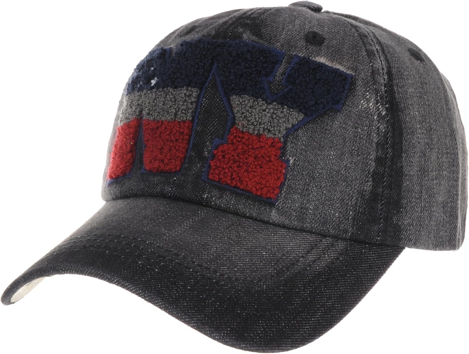 distressed ny baseball cap