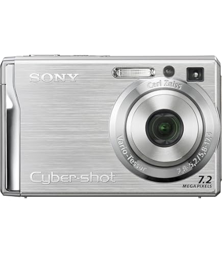 Amazon.com : Sony Cybershot DSCW80 7.2MP Digital Camera with