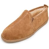 Minnetonka Men's Twin Gore Sheepskin Slippers