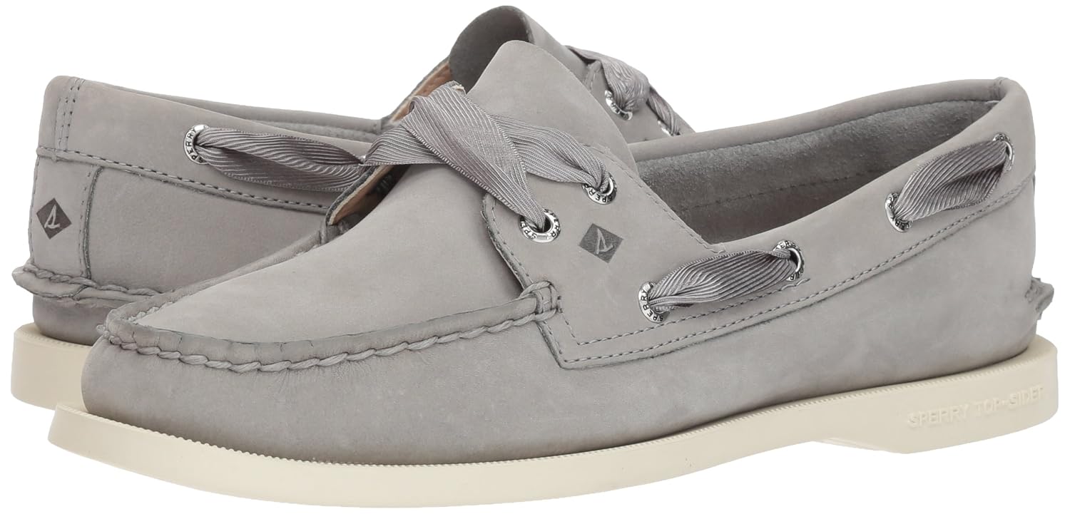 SPERRY Womens A/O Satin Lace Boat Shoe 