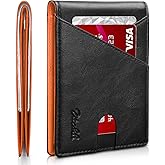 Zitahli Wallet for Men Slim 11 Credit Card Holder RFID Blocking Small Men's Wallet Bifold Minimalist Front Pocket With Mens Gifts Box | Slim, RFID Blocking, Premium, Front Pocket, Gift Box, Leather Card Holder