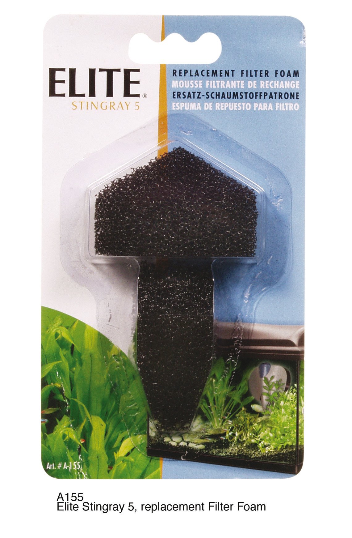 Elite Stingray 5 Filter replacement Foam Filter Pad - pack of 2