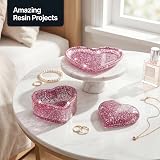 Hemway Pink Holographic Extra Chunky Glitter 100g for Crafts view 5