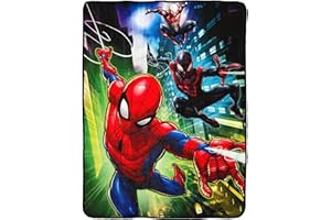 Northwest Spider-Man Micro Raschel Throw Blanket, 46" x 60", Swing City