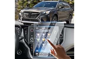 Sunsdrew 2PCS Screen Protector for 2020-2024 2025 Subaru Outback Legacy Accessories 11.6-inch GPS Touch Screen Radio Display Protector 9H Tempered Glass Protective Film Anti-Glare Smooth as Silk