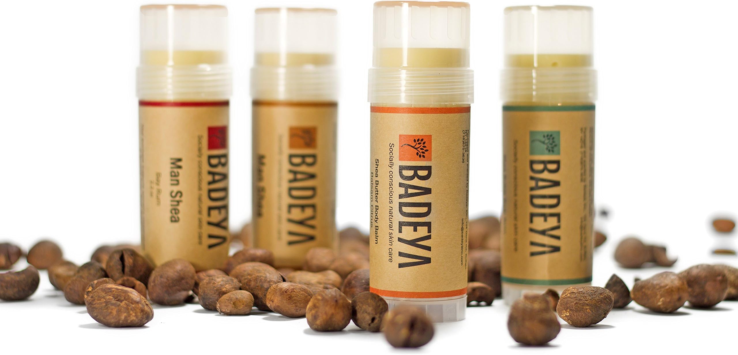 Shea Butter Body Balm by Badeya (Lemon Grass) - Exceptional protection against harsh winter weather.