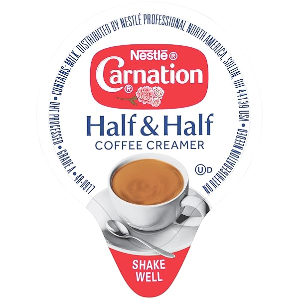NESTLE CARNATION COFFEE CREAMER HALF AND HALF, MADE...